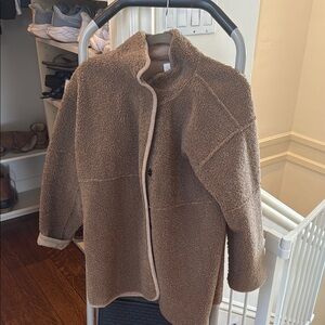 Cozy Brown Sherpa Jacket